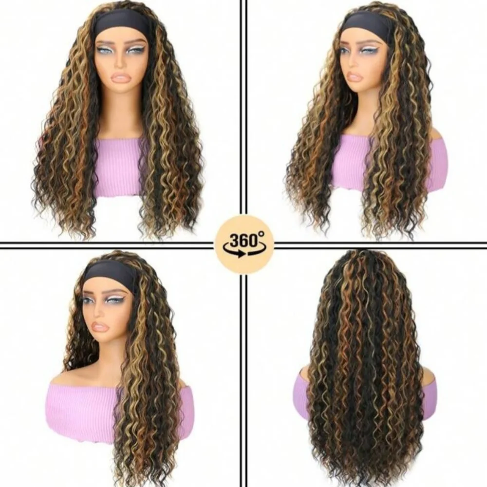 Curly Headband Wig - Picture 3 of 4